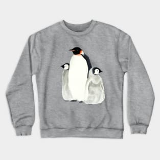 Emperor penguins Crewneck Sweatshirt